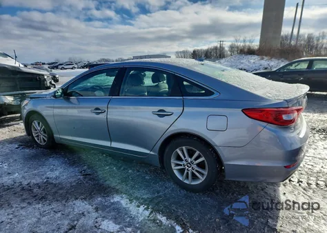 2017 Hyundai Sonata Se z USA, uszkodzony, nr VIN 5NPE24AF6HH526271